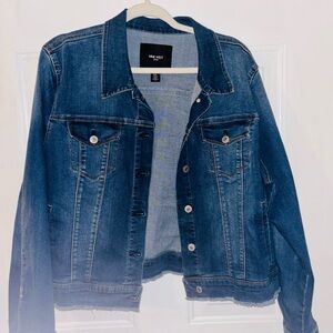 Nine West Blue Denim Jacket